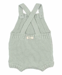 Organic Cotton Knit Romper Green water Búho Fashion Baby -Baby Tops Elegant Store organic cotton knit romper green water b uacute ho fashion baby 4