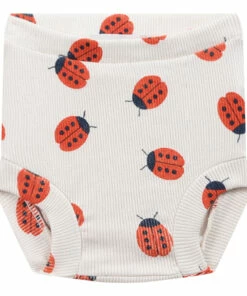 Organic Cotton Ladybird Bloomers Ecru Bobo Choses Fashion Baby