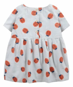 Organic Cotton Ladybird Dress Light grey Bobo Choses Fashion Baby 11 Organic Cotton Ladybird Dress Light grey Bobo Choses Fashion Baby -Baby Tops Elegant Store organic cotton ladybird dress light grey bobo choses fashion baby 5