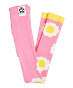 Organic Cotton Leggings Pink Mini Rodini Fashion Baby, Children