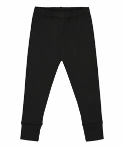 Organic Cotton Leggings Black Gray Label Fashion Baby, Children