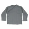 Organic Cotton Mini Cardigan Grey blue Minimalisma Fashion Baby