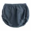 Organic Cotton Muslin Bloomers Blue Tocoto Vintage Fashion Baby