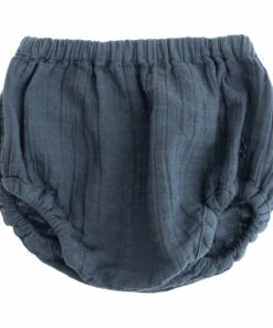 Organic Cotton Muslin Bloomers Blue Tocoto Vintage Fashion Baby
