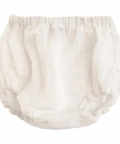 Organic Cotton Muslin Bloomers Ecru Tocoto Vintage Fashion Baby