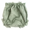 Organic Cotton Muslin Floral Bloomers Sage Tocoto Vintage Fashion Baby