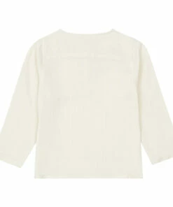 Organic Cotton Muslin Kurta Shirt Ecru La Petite Collection Fashion Baby, Children -Baby Tops Elegant Store organic cotton muslin kurta shirt ecru la petite collection fashion baby children 2