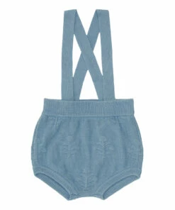 Organic Cotton Overall Bloomers Light blue FUB Fashion Baby