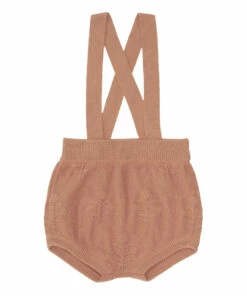 Organic Cotton Overall Bloomers Pale pink FUB Fashion Baby