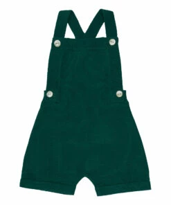 Organic Cotton Overalls Dark green FUB Fashion Baby