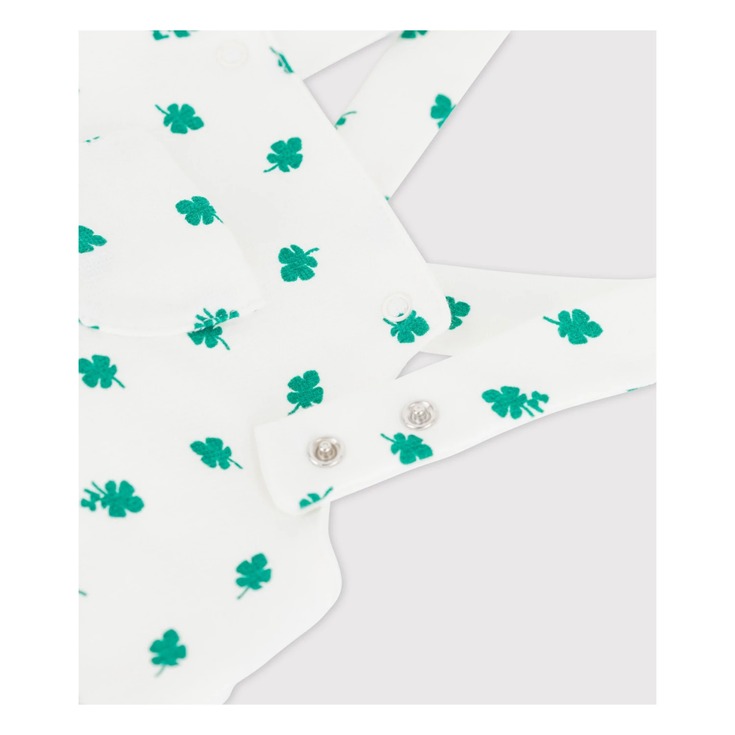 Organic Cotton Overalls White Petit Bateau Fashion Baby 2 Organic Cotton Overalls White Petit Bateau Fashion Baby - Image 2