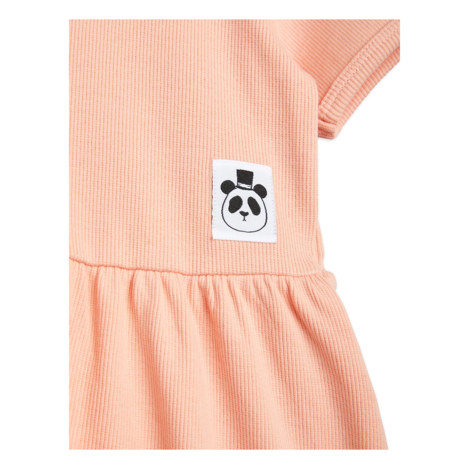 Organic Cotton Panda Dress Pale pink Mini Rodini Fashion Baby, Children 2 Organic Cotton Panda Dress Pale pink Mini Rodini Fashion Baby, Children - Image 2