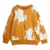 Organic Cotton Pegasus Sweatshirt Camel Mini Rodini Fashion Baby, Children