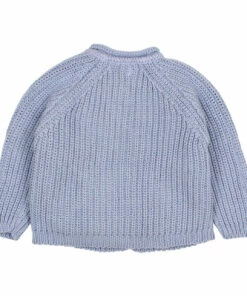 Organic Cotton Pocket Cardigan Light blue Búho Fashion Baby -Baby Tops Elegant Store organic cotton pocket cardigan light blue b uacute ho fashion baby 2