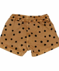Organic Cotton Polka Dot Swim Trunks Ochre Búho Fashion Baby, Children -Baby Tops Elegant Store organic cotton polka dot swim trunks ochre b uacute ho fashion baby children 2