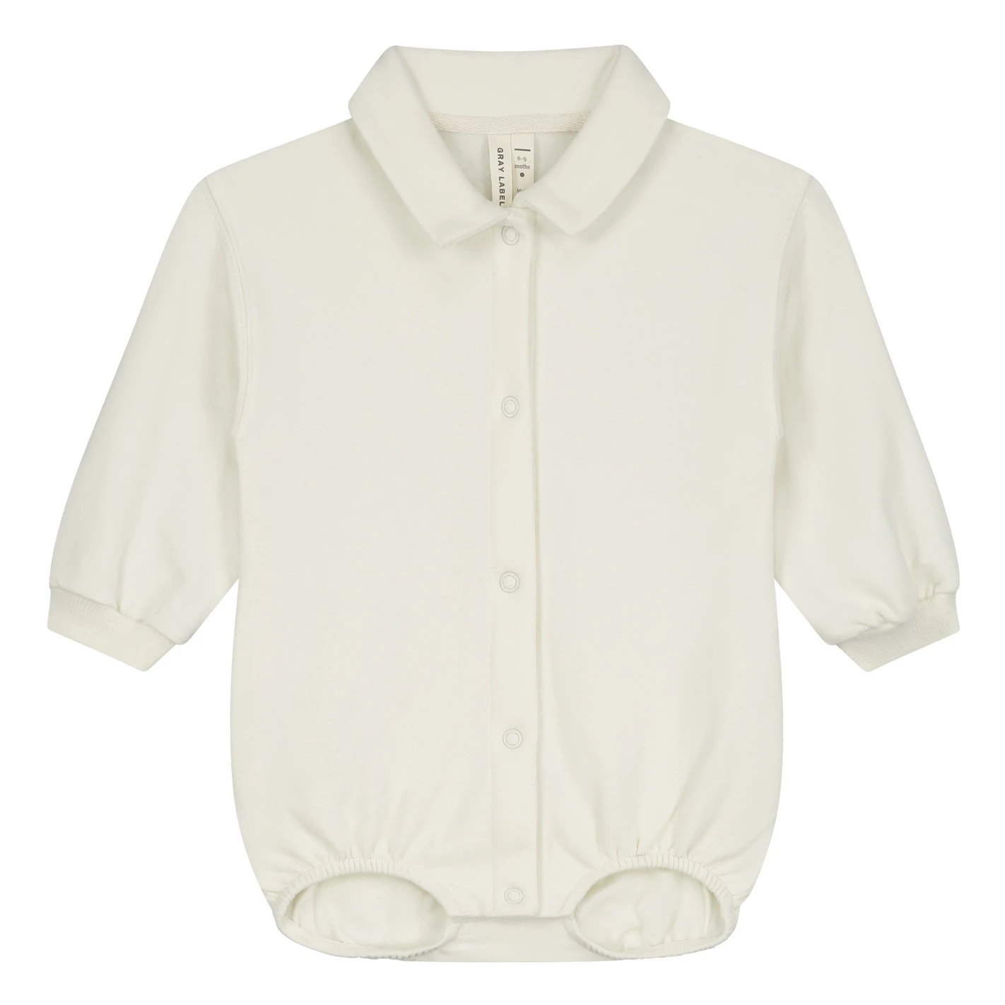 Organic Cotton Polo Baby Grow Gray Label Fashion Baby 1 Organic Cotton Polo Baby Grow Gray Label Fashion Baby