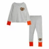 Organic Cotton Pyjama Set - Mini Rodini x E.T Capsule Grey Mini Rodini Fashion Baby, Children