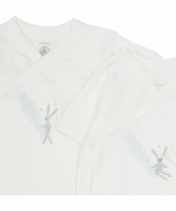 Organic Cotton Rabbit Baby Bodysuits - Set of 5 White Petit Bateau Fashion Baby 6 Organic Cotton Rabbit Baby Bodysuits - Set of 5 White Petit Bateau Fashion Baby -Baby Tops Elegant Store organic cotton rabbit baby bodysuits set of 5 white petit bateau fashion baby 2