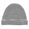 Organic Cotton Revers Hat Black Gray Label Fashion Baby