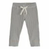 Organic Cotton Ribbed Leggings Grey Emile et Ida Fashion Baby