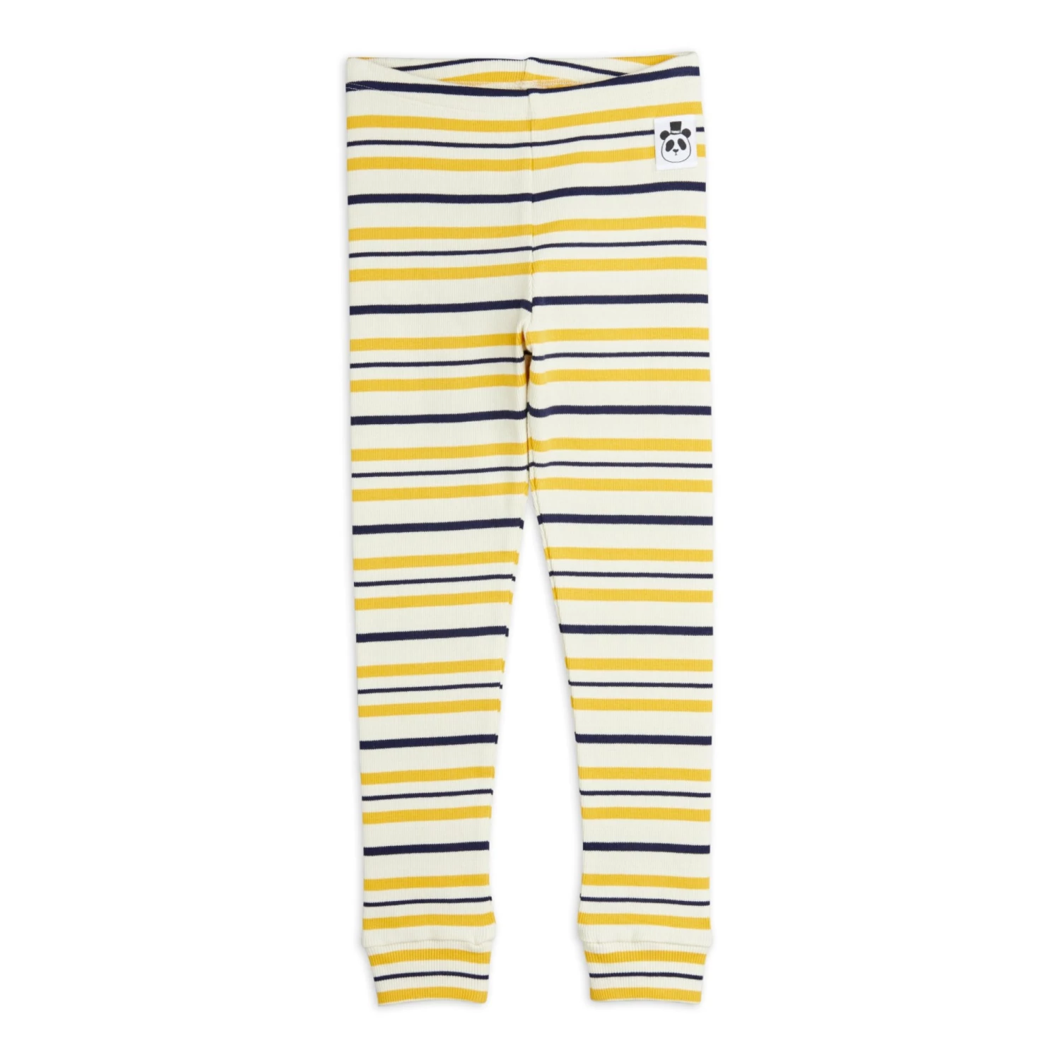 Organic Cotton Ribbed Leggings Yellow Mini Rodini Fashion Baby, Children 1 Organic Cotton Ribbed Leggings Yellow Mini Rodini Fashion Baby, Children
