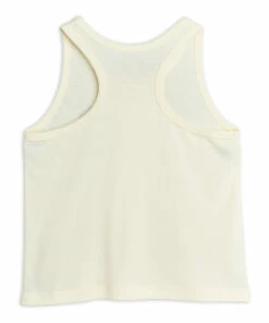 Organic Cotton Ribbed Tank Top Ecru Mini Rodini Fashion Baby, Children 5 Organic Cotton Ribbed Tank Top Ecru Mini Rodini Fashion Baby, Children -Baby Tops Elegant Store organic cotton ribbed tank top ecru mini rodini fashion baby children 2