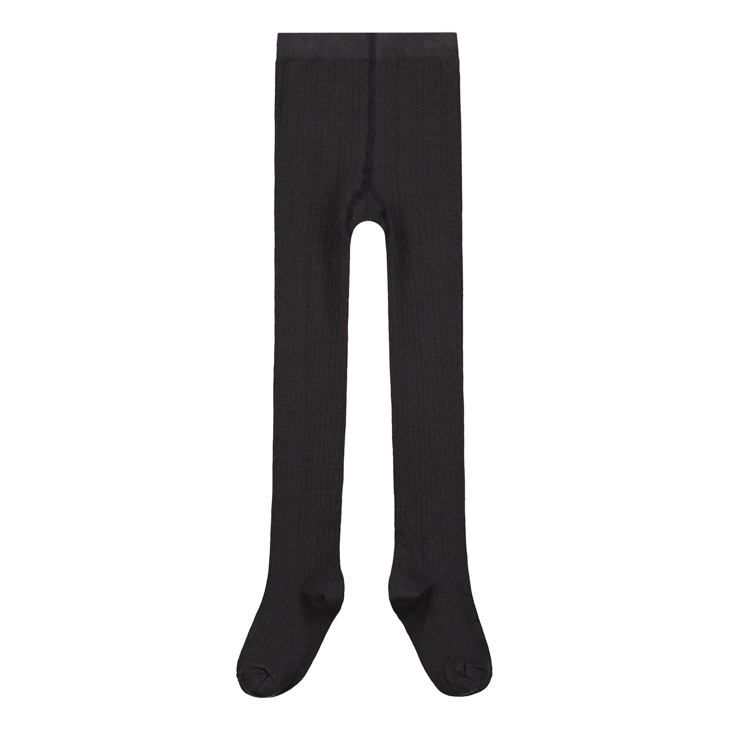 Organic Cotton Ribbed Tights Black Gray Label Fashion Baby, Children 1 Organic Cotton Ribbed Tights Black Gray Label Fashion Baby, Children