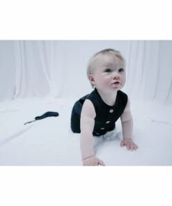 Organic Cotton Romper Black Bamboo Baby Fashion Baby 6 Organic Cotton Romper Black Bamboo Baby Fashion Baby -Baby Tops Elegant Store organic cotton romper black bamboo baby fashion baby 2