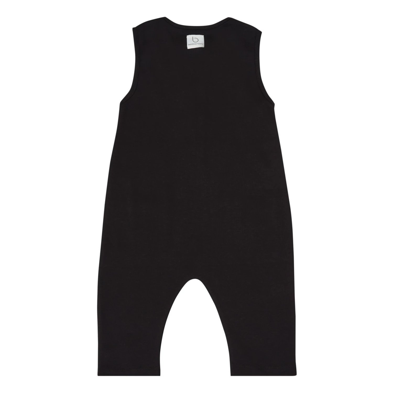 Organic Cotton Romper Black Bamboo Baby Fashion Baby 4 Organic Cotton Romper Black Bamboo Baby Fashion Baby - Image 4