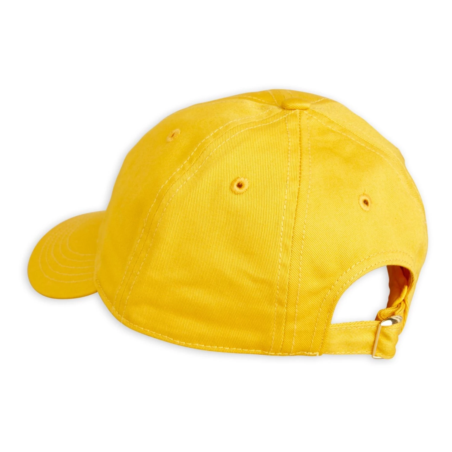Organic Cotton Rose Cap Yellow Mini Rodini Fashion Baby, Children 3 Organic Cotton Rose Cap Yellow Mini Rodini Fashion Baby, Children - Image 3
