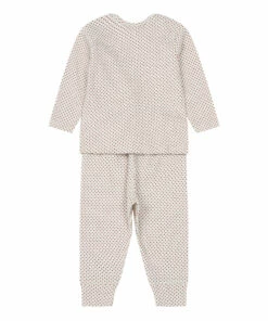 Organic Cotton Set Ecru Bonton Fashion Baby 5 Organic Cotton Set Ecru Bonton Fashion Baby -Baby Tops Elegant Store organic cotton set ecru bonton fashion baby 2