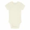 Organic Cotton Short Sleeve Bodysuits - Set of 2 Off white Gray Label Fashion Baby