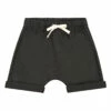 Organic Cotton Shorts Black Gray Label Fashion Baby, Children