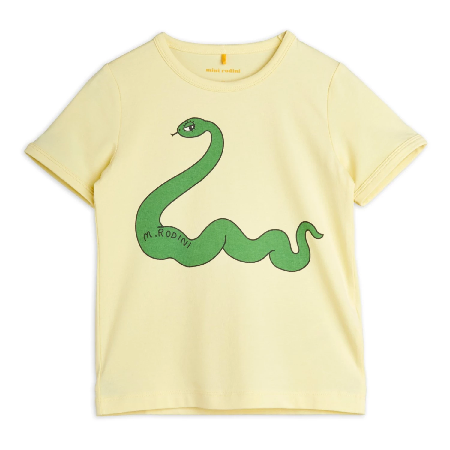 Organic Cotton Snake T-shirt Yellow Mini Rodini Fashion Baby, Children 1 Organic Cotton Snake T-shirt Yellow Mini Rodini Fashion Baby, Children