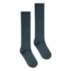 Organic Cotton Socks Grey blue Gray Label Fashion Teen, Baby, Children