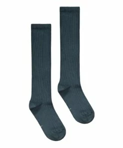 Organic Cotton Socks Grey blue Gray Label Fashion Teen, Baby, Children