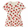 Organic Cotton Strawberry Frill Dress White Stella McCartney Kids Fashion Baby