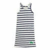 Organic Cotton Striped Tank Top Dress Navy blue Mini Rodini Fashion Baby, Children