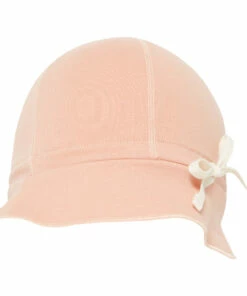 Organic Cotton Sun Hat Pink Gray Label Fashion Baby