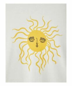 Organic Cotton Sun T-shirt Ecru Mini Rodini Fashion Baby, Children 6 Organic Cotton Sun T-shirt Ecru Mini Rodini Fashion Baby, Children -Baby Tops Elegant Store organic cotton sun t shirt ecru mini rodini fashion baby children 2