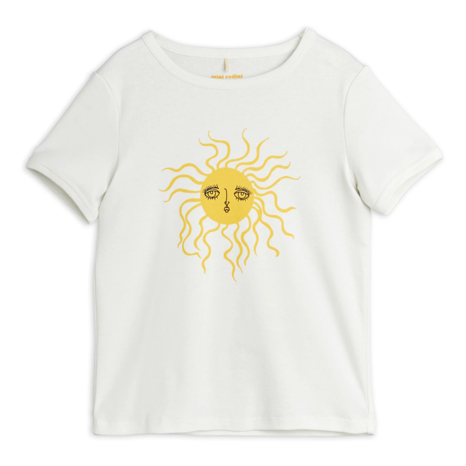 Organic Cotton Sun T-shirt Ecru Mini Rodini Fashion Baby, Children 1 Organic Cotton Sun T-shirt Ecru Mini Rodini Fashion Baby, Children