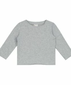 Organic Cotton T-shirt Grey Gray Label Fashion Baby