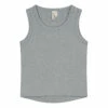 Organic Cotton Tank Top Grey Gray Label Fashion Baby, Children