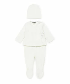 Organic Cotton Tendresse Set Ecru Bonton Fashion Baby