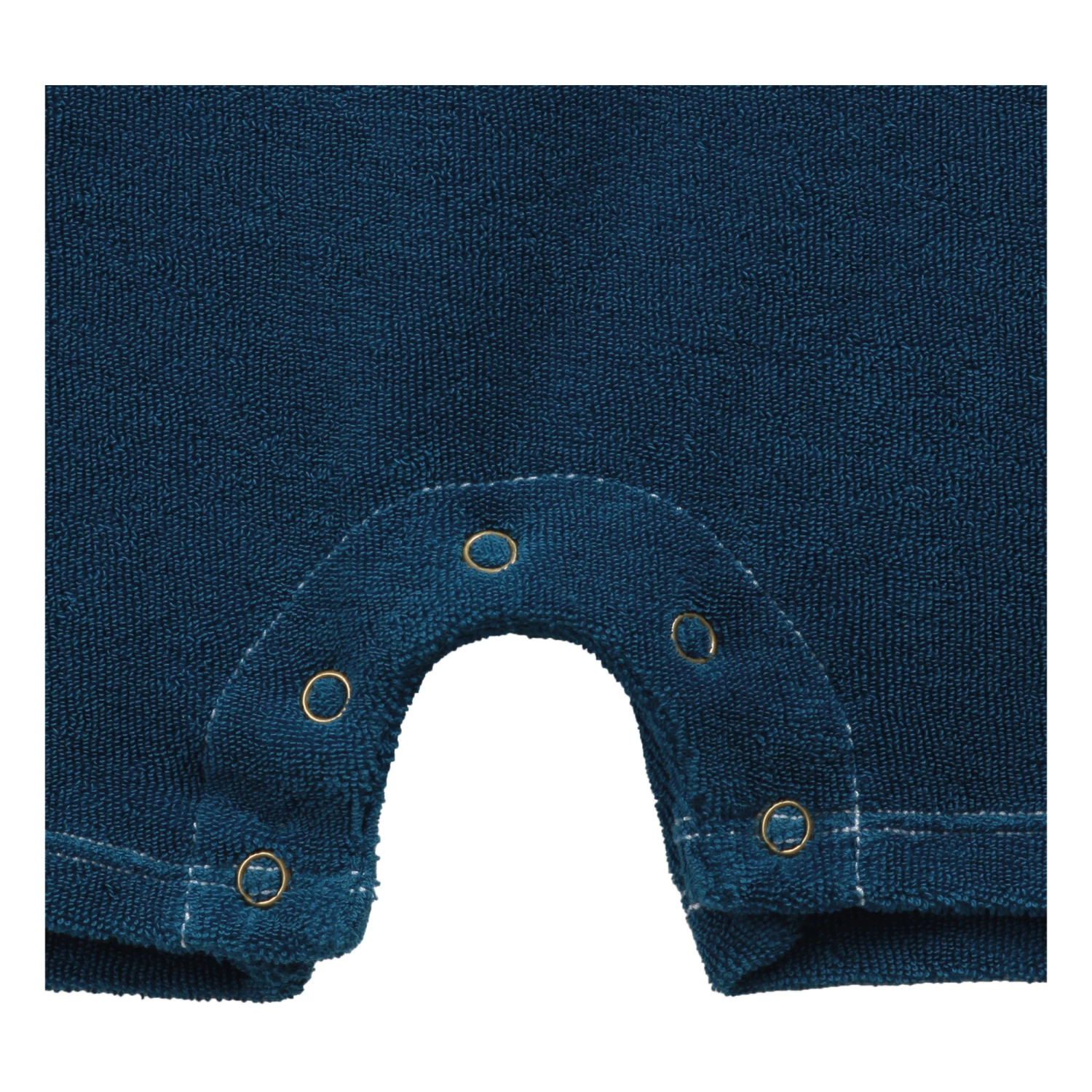 Organic Cotton Terry Cloth Overalls Petrol blue Bobo Choses Fashion Baby 5 Organic Cotton Terry Cloth Overalls Petrol blue Bobo Choses Fashion Baby - Image 5