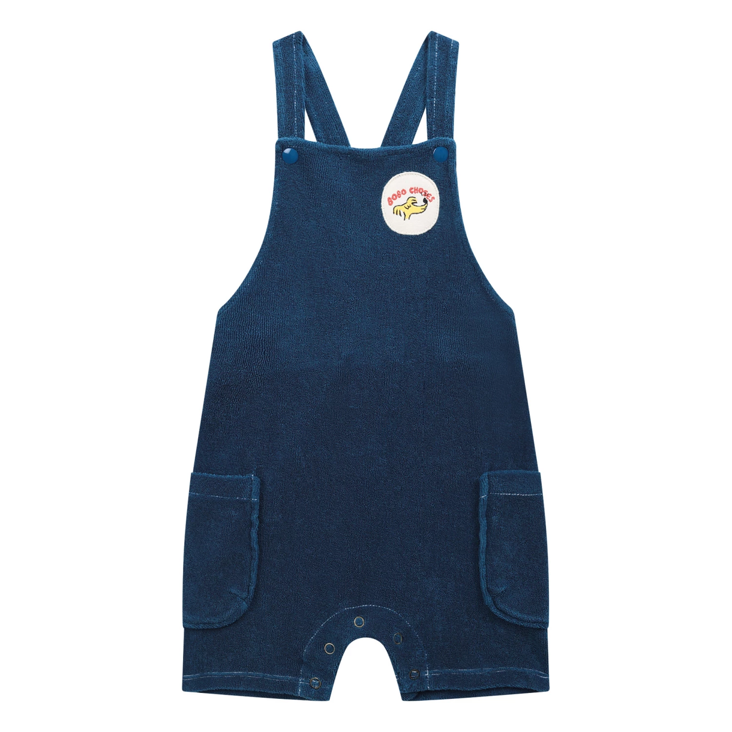 Organic Cotton Terry Cloth Overalls Petrol blue Bobo Choses Fashion Baby 1 Organic Cotton Terry Cloth Overalls Petrol blue Bobo Choses Fashion Baby