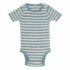 Organic Cotton Two-Tone Babygrow Light blue FUB Fashion Baby