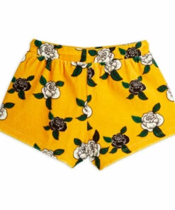 Organic Cotton Velour Rose Shorts Yellow Mini Rodini Fashion Baby, Children 5 Organic Cotton Velour Rose Shorts Yellow Mini Rodini Fashion Baby, Children -Baby Tops Elegant Store organic cotton velour rose shorts yellow mini rodini fashion baby children 2