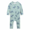Organic Cotton Waffle Bicycle Pyjamas Green water Bobo Choses Fashion Baby