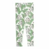 Organic Cotton Zebra Leggings Green Mini Rodini Fashion Baby, Children